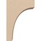 Ekena Millwork 4"W x 8"D x 12"H Classic Stockport Rough Cedar Woodgrain TimberThane Corbel, Primed Tan CORUR04X08X12STORCPR - alternate 4